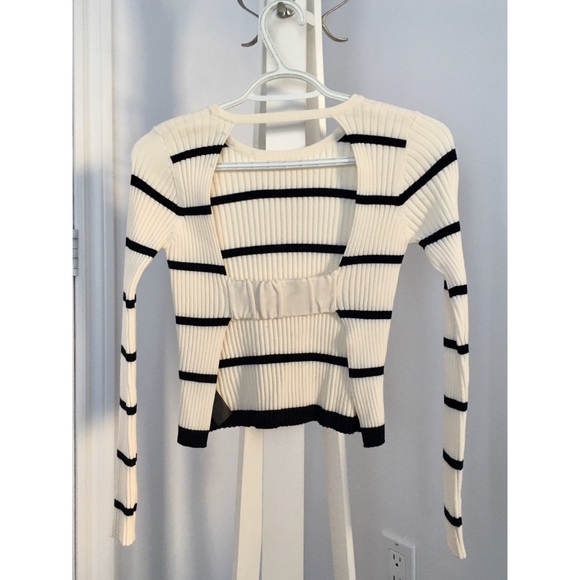 Knit long sleeves croptop - Zara - Small - Picture 2 of 4